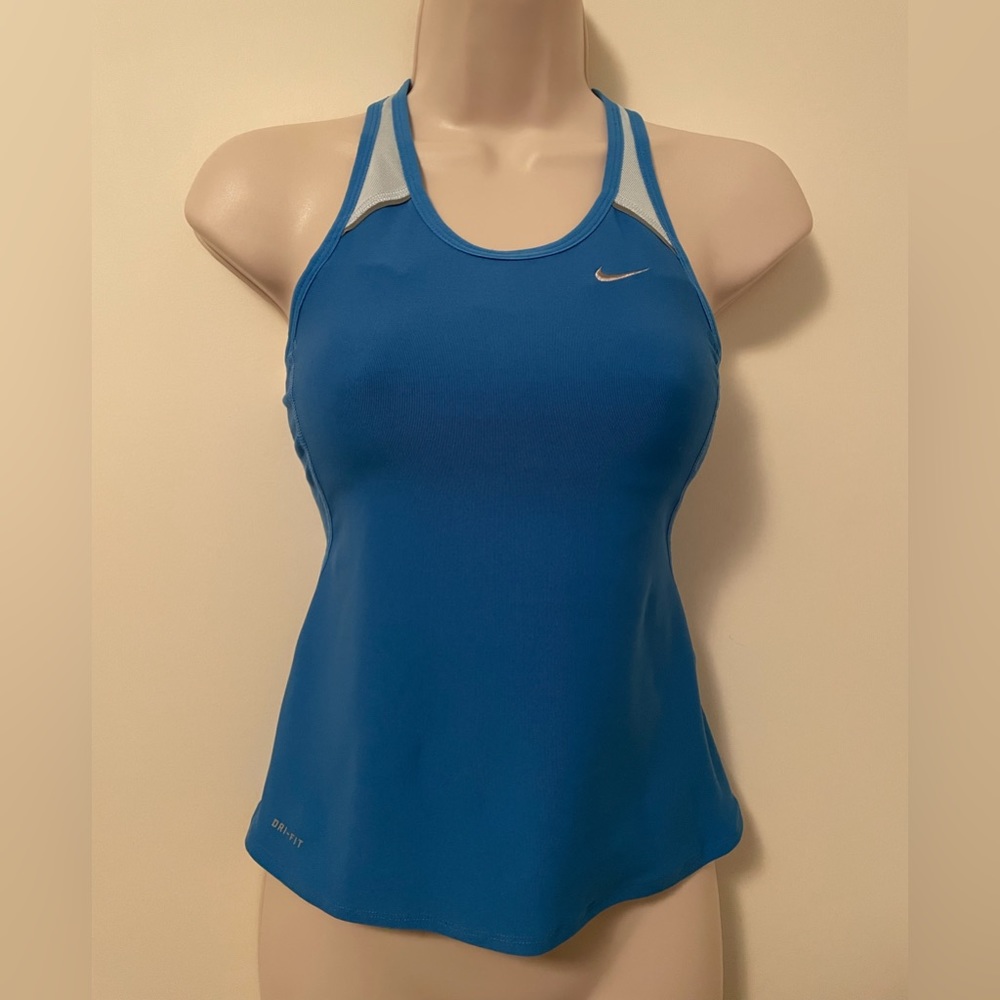 Nike Dri-Fit Racerback Tank Top with Built-in Bra - Size XS